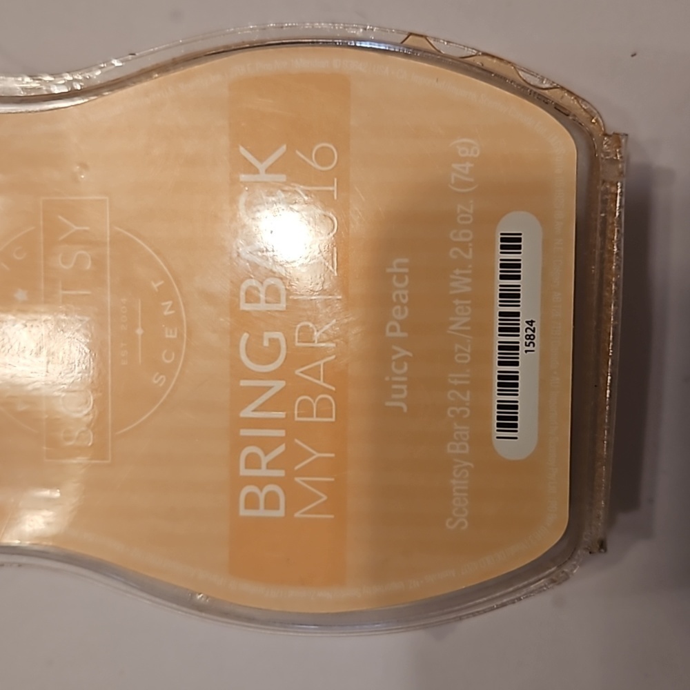 Juicy Peach Scentsy Bar - Picture 2 of 3